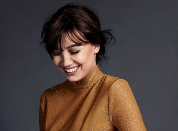 Daisy Lowe Talk at London Fashion Weekend SS16